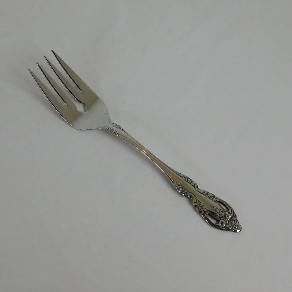 Oneida Brahms Community Stainless 5 Serving Pieces Pie Gravy Sugar Butter Fork